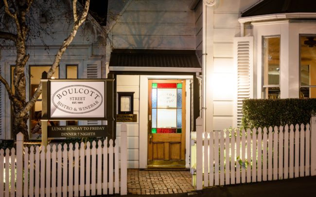 Wellington restaurant Boulcott Street Bistro